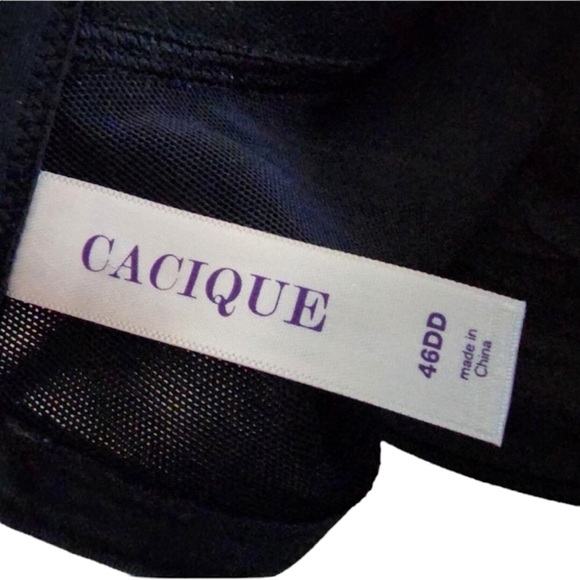 Cacique Sexy Cushioned Support Bra 46DD. New with tags - Picture 4 of 13